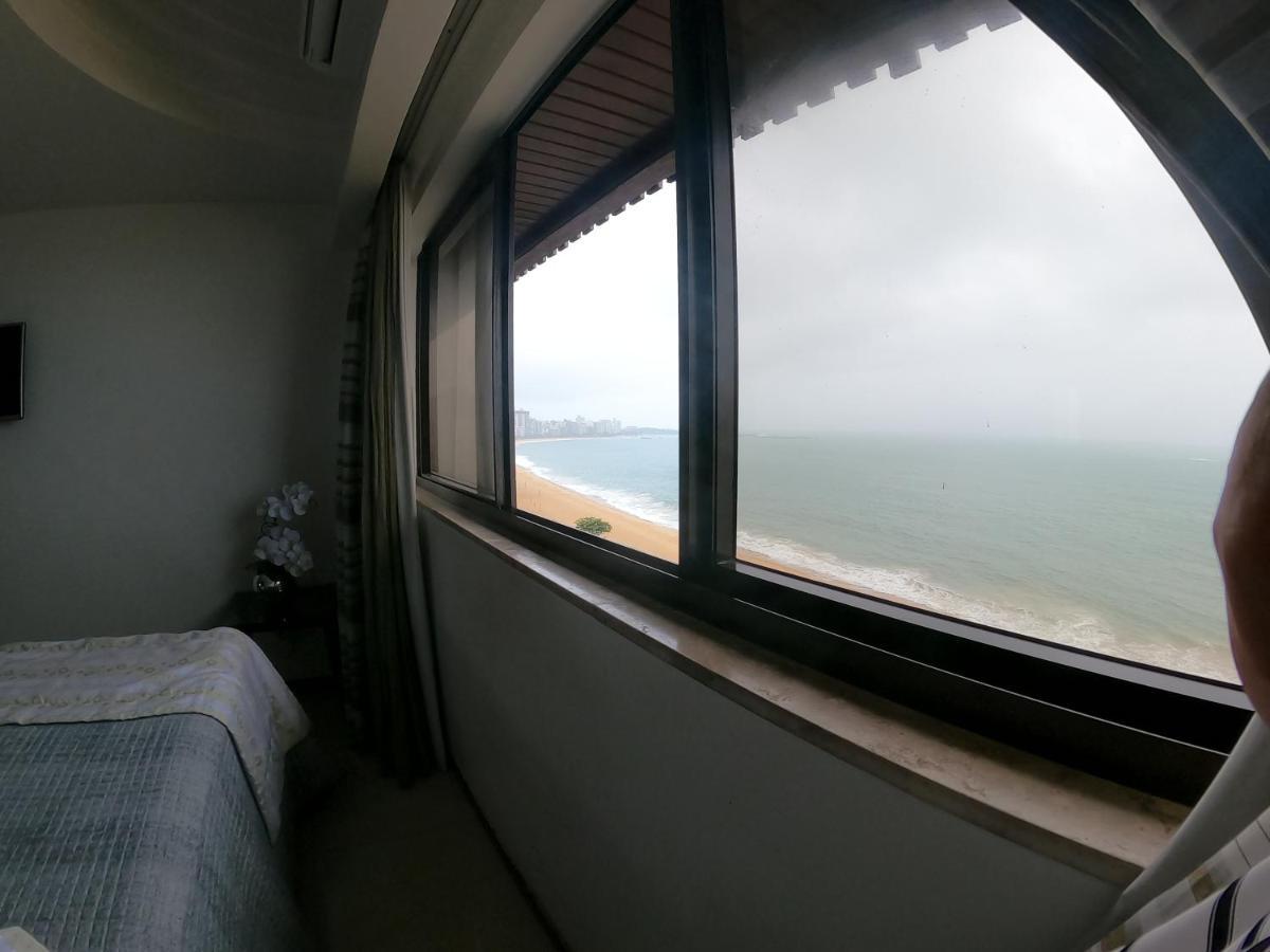 Viva Dias Inesqueciveis No Apartamento Em Frente Ao Mar Praia Da Costa Vila Velha Kültér fotó
