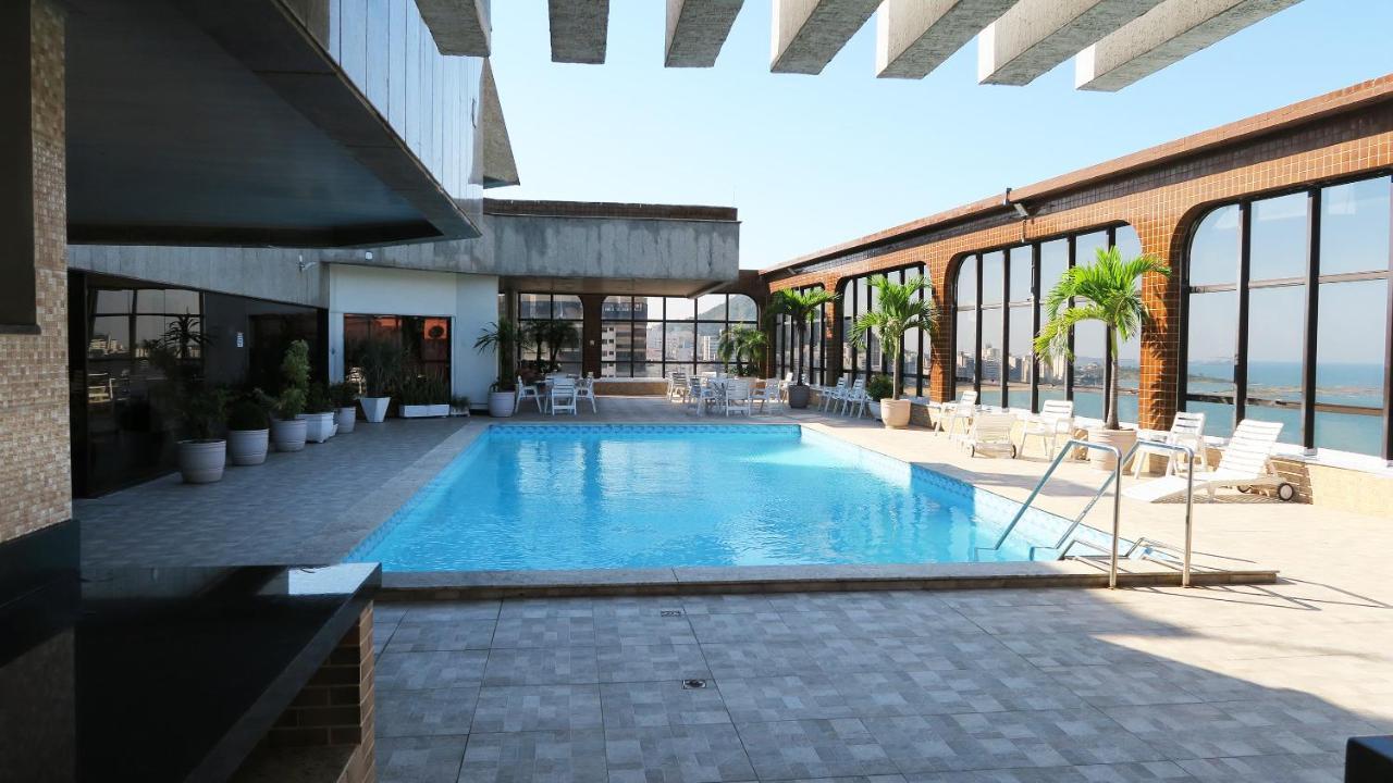Viva Dias Inesqueciveis No Apartamento Em Frente Ao Mar Praia Da Costa Vila Velha Kültér fotó