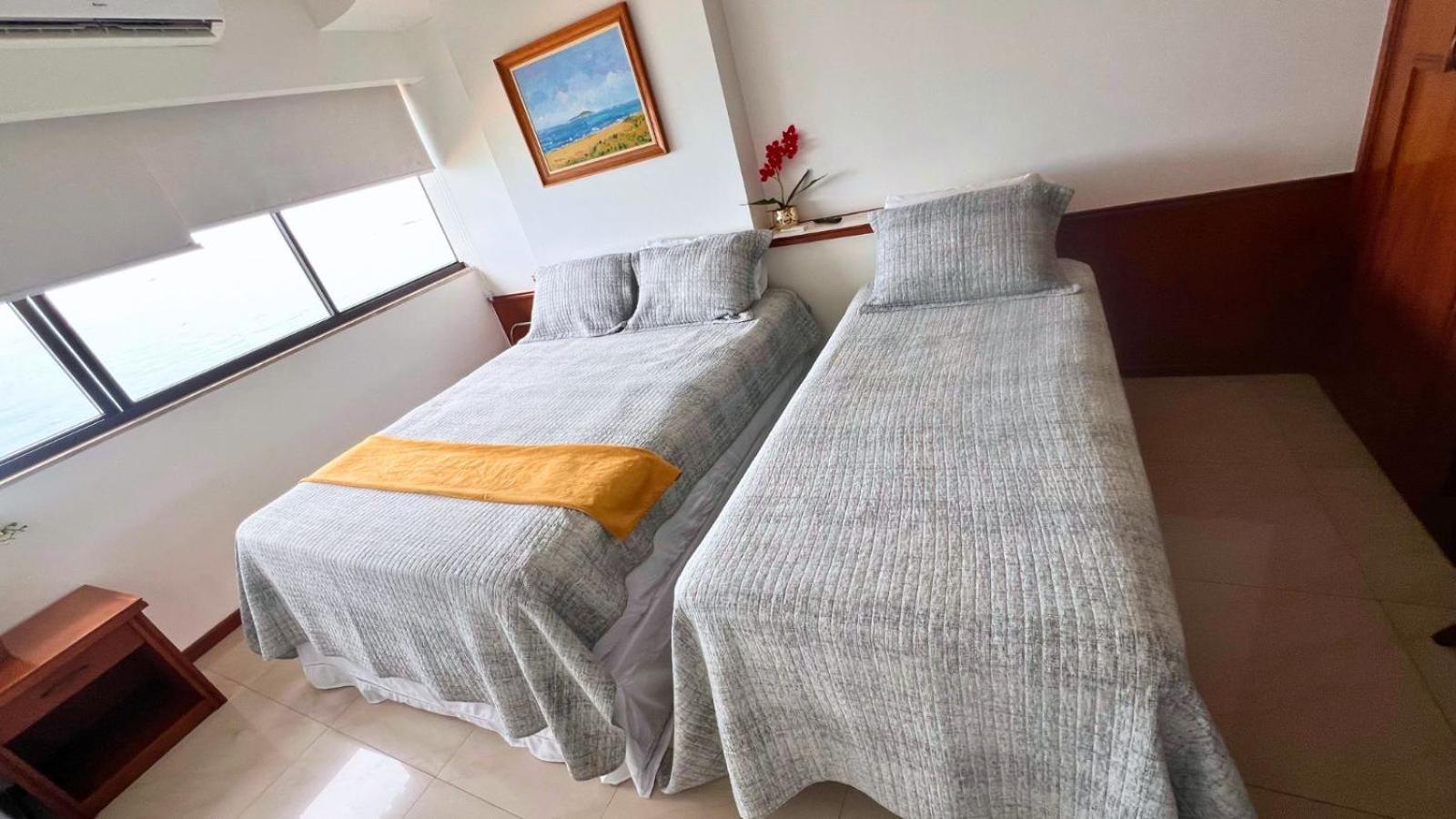 Viva Dias Inesqueciveis No Apartamento Em Frente Ao Mar Praia Da Costa Vila Velha Kültér fotó
